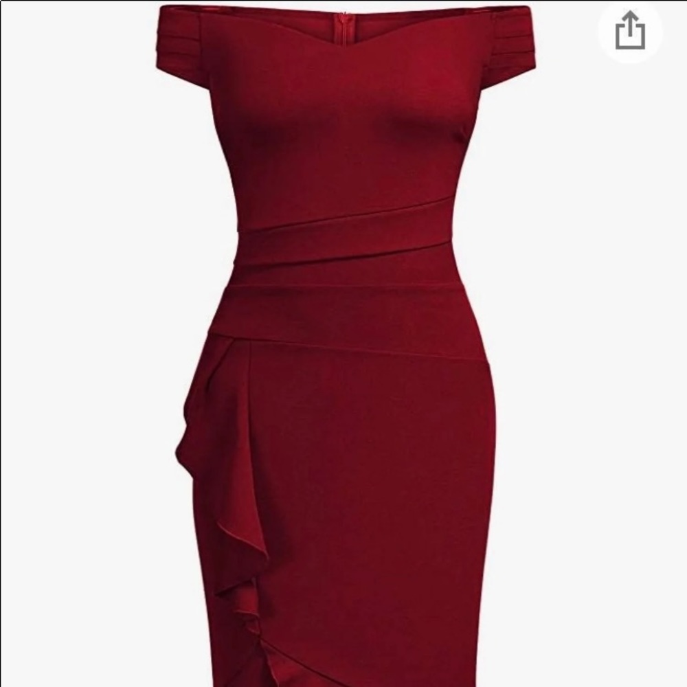Fitted red dress! Every women needs a RED dress! - Picture 2 of 3